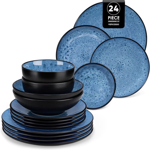 Imagen de vancasso Serie BUBBLE Vajilla 24 Piezas en OfertitasTOP