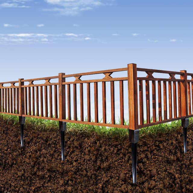 Detalle 2 de ARIFARO Fence Post Anchor Holders 81 cm