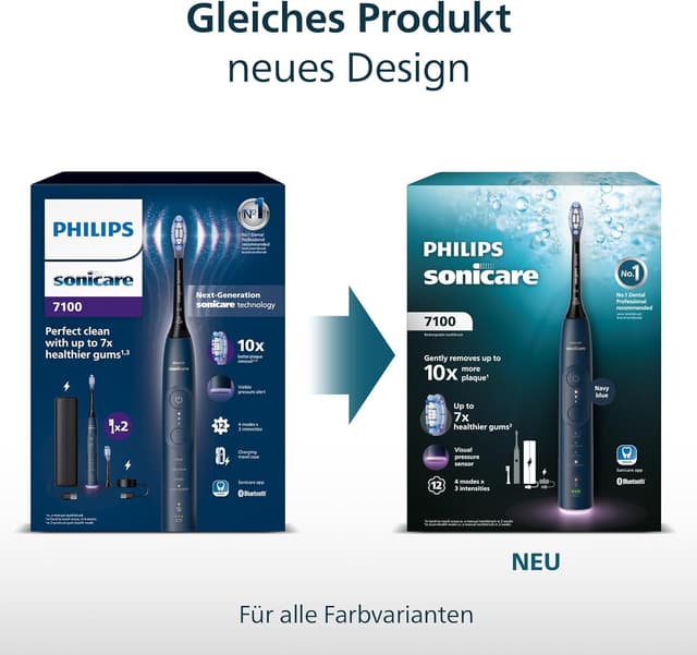 Thumbnail 6 de Philips Sonicare 7100 Schallzahnbürste 62.000 Bewegungen