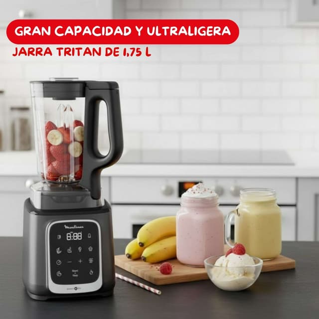 Detalle 2 de Moulinex InfinyMix LM91HD - Batidora de vaso rápida 🥤