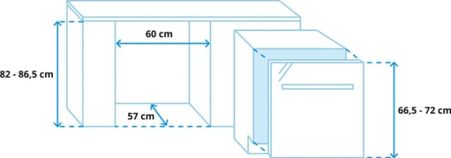 Detalle 2 de Wisberg WBBIDW42CM Geschirrspüler 🍽