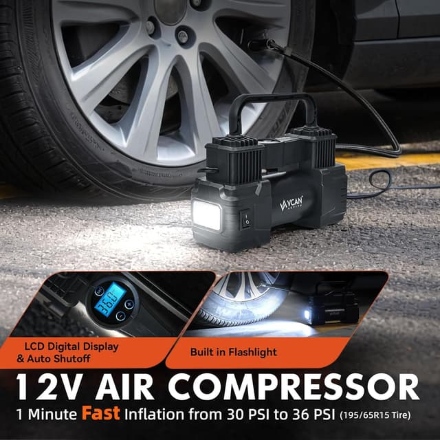 Detalle 2 de Car Emergency Kit with Air Compressor — 1 Kit