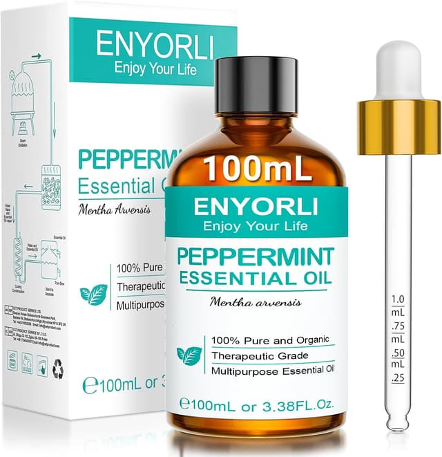 Detalle de ENYORLI olio essenziale menta piperita 100 ml