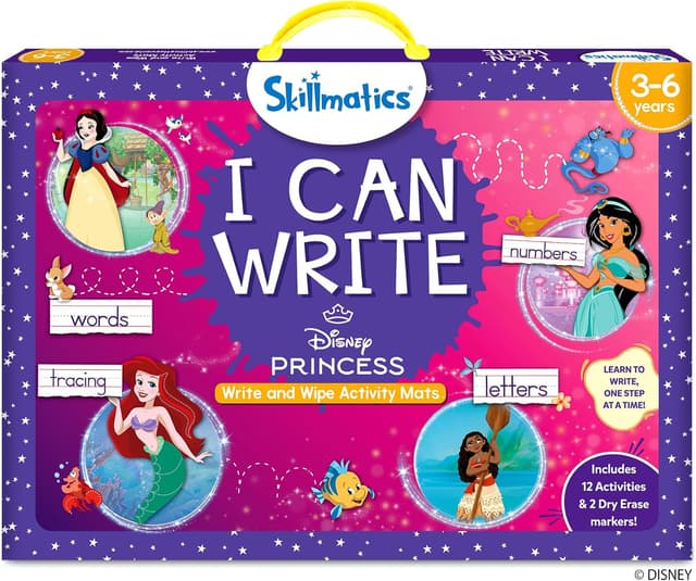 Imagen de Skillmatics I Can Write Disney Princess 6 mats en OfertitasTOP