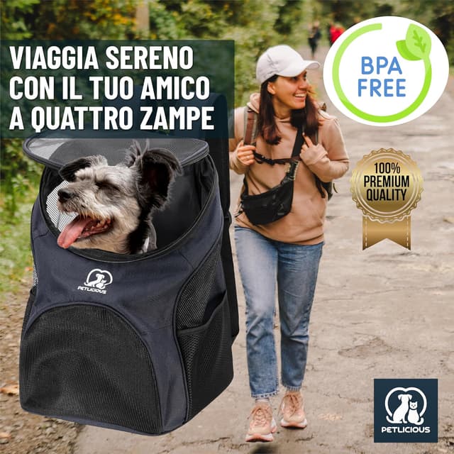 Thumbnail 6 de Trasportino morbido per cani e gatti