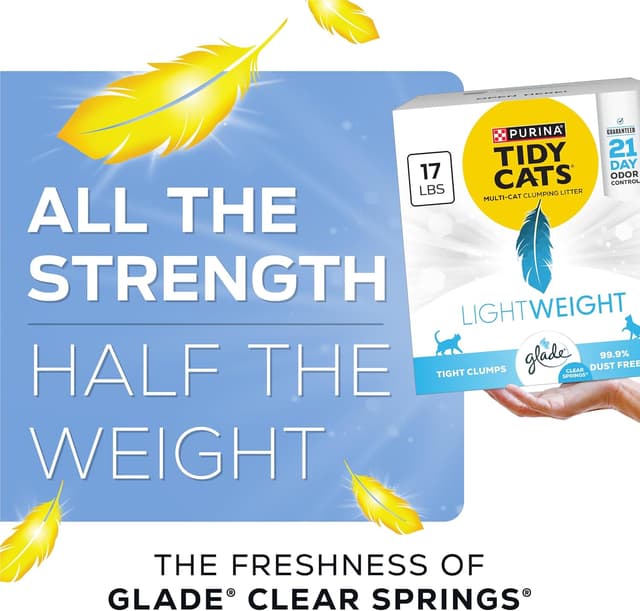 Detalle de Purina Tidy Cats Lightweight cat litter 17 lb