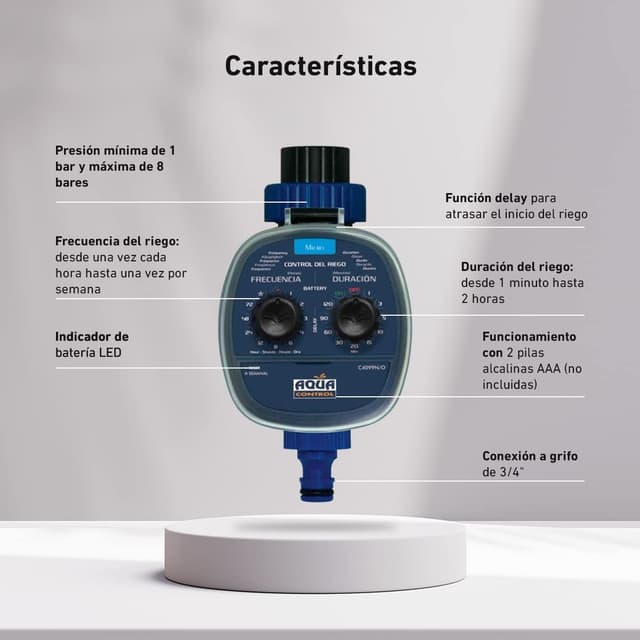 Thumbnail 2 de Aqua Control C4099O Programador de Riego para Jardín 💧