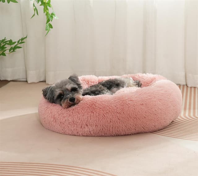 Detalle de Enjamoy Donut Dog Bed 60cm plush