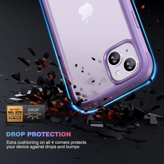 Thumbnail 2 de Diaclara iPhone 14 6.1-inch Full-Body Case with Screen Protector