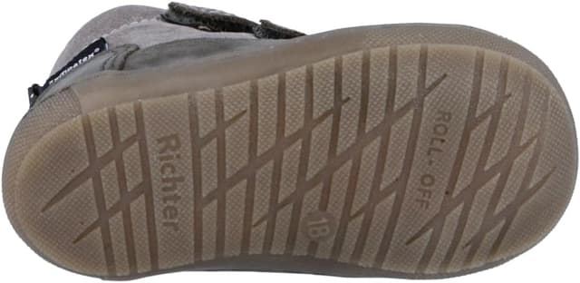 Detalle de Richter Baby-Jungen Maxi Lauflernschuh – mit weichem Leder, herausnehmbarer Einlage und Sohle mit Roll-Off