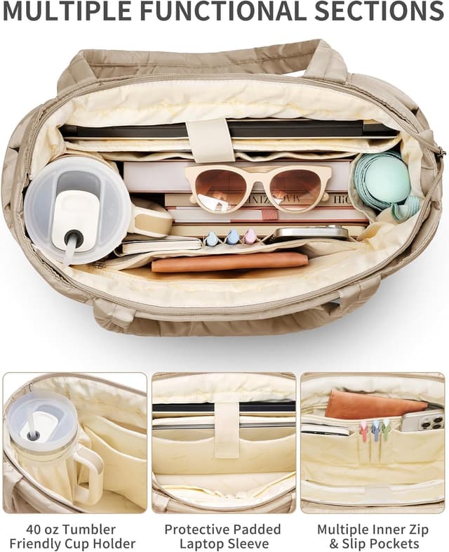 Thumbnail 3 de Bagstellar Puffer Tote 20L