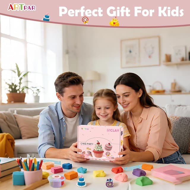 Thumbnail 6 de ARTPAR Air Dry Clay Kit 12-box set 🎨