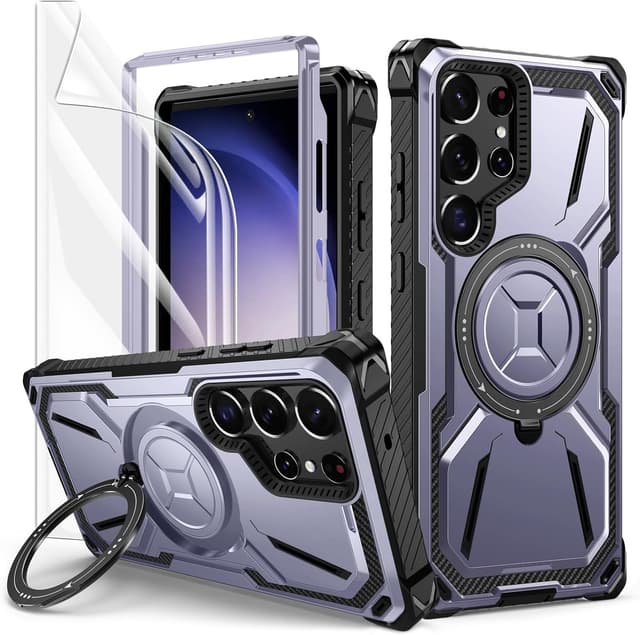 Thumbnail 6 de Lanhiem Galaxy S25 Plus Hülle mit Schutzfolie