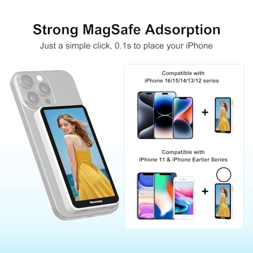 Thumbnail 4 de Newmowa Monitor Táctil Magnético para Selfie y Vlog