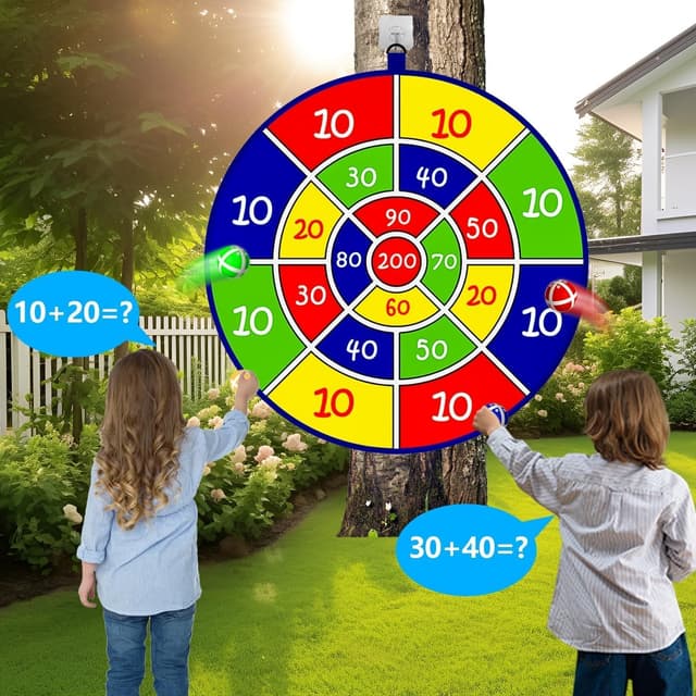 Thumbnail 3 de Jesitai 25.5 Inches diana de dardos para niños 65cm