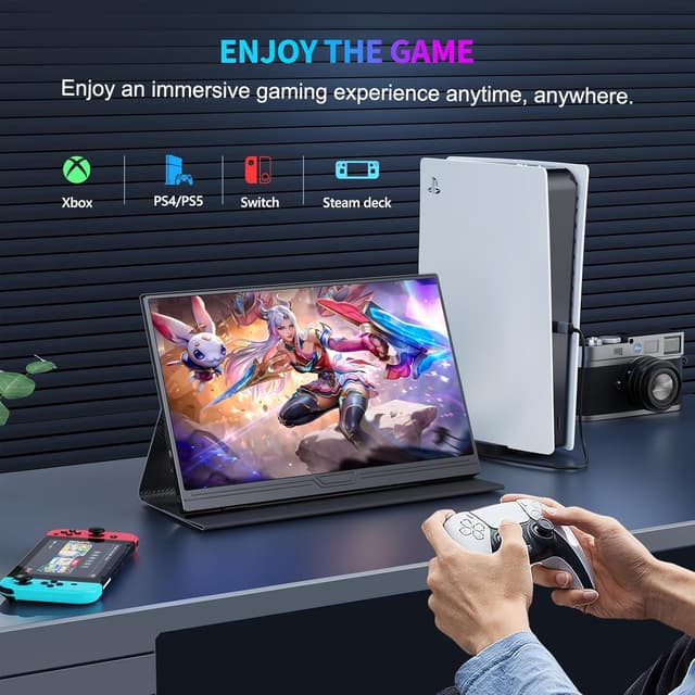 Thumbnail 5 de COOLHOOD Portable Monitor 15.6-inch FHD IPS