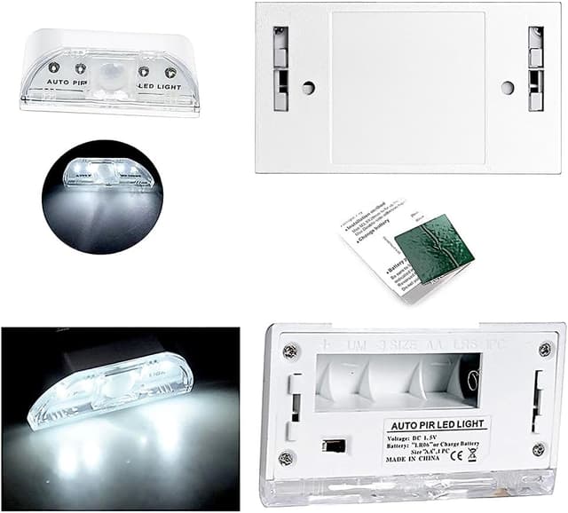Thumbnail 4 de shsyue Door Keyhole Light 4-LED Motion Sensor