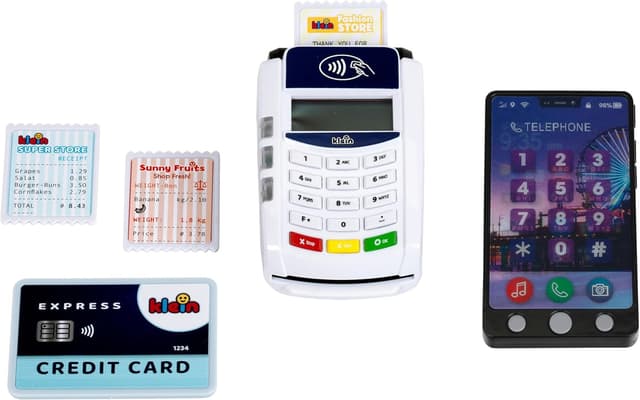 Thumbnail 5 de Theo Klein 7274 PoS-Terminal & Kinderhandy mit Licht, Sound und kontaktlosem Bezahlen