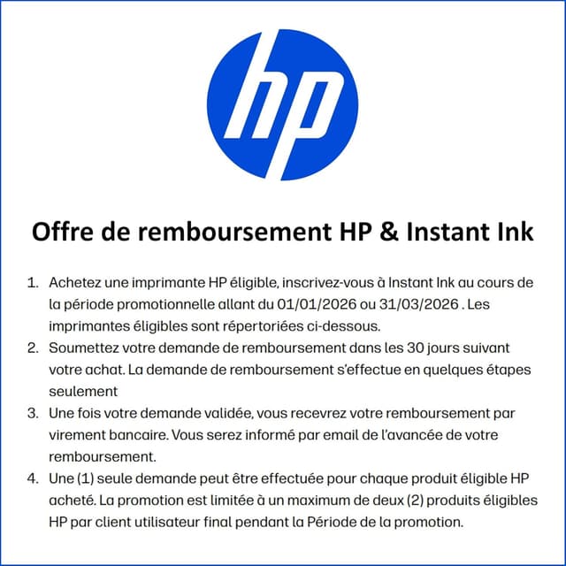 Thumbnail 2 de HP DeskJet 2920 imprimante multifonction 7,5 ppm
