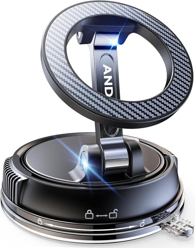 Detalle de ANDERY Car Phone Holder with 2400g Magnets ⚙