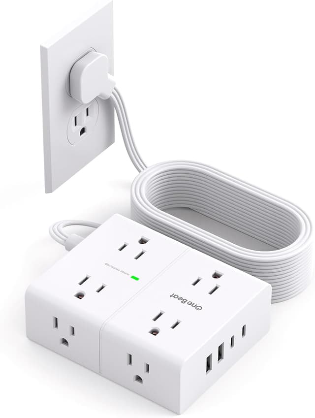 Imagen de One Beat 10Ft Extension Cord power strip ๐ en OfertitasTOP