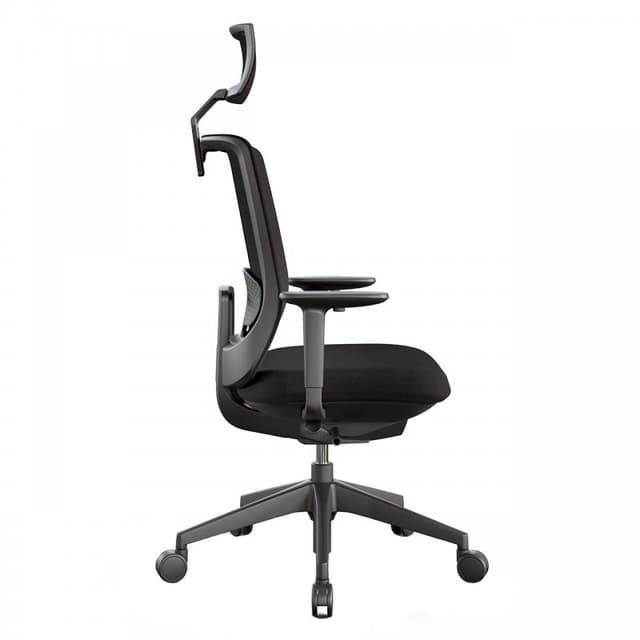 Detalle de Actiu Trim 🪑 Silla de Oficina con Cabezal Negra