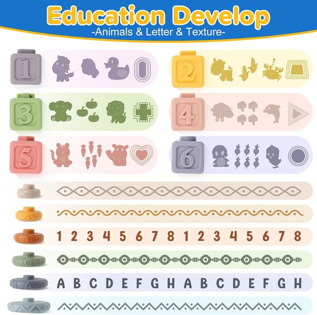 Thumbnail 6 de 6-in-1 Montessori Baby Toy for 6–12 Months