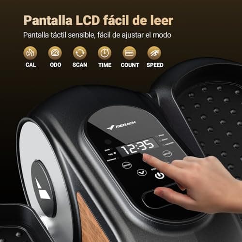 Detalle 1 de MERACH Máquina Elíptica Mini 12 Velocidades 💪