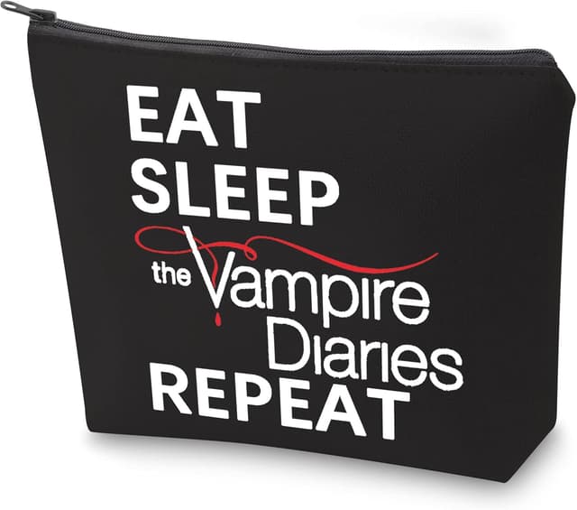 Thumbnail 6 de BAUNA Vampire Diaries inspired zippered cosmetic bag (TVD merchandise)