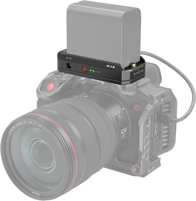 Detalle de SMALLRIG 3168B Plaque adaptateur NP-F pour BMPCC