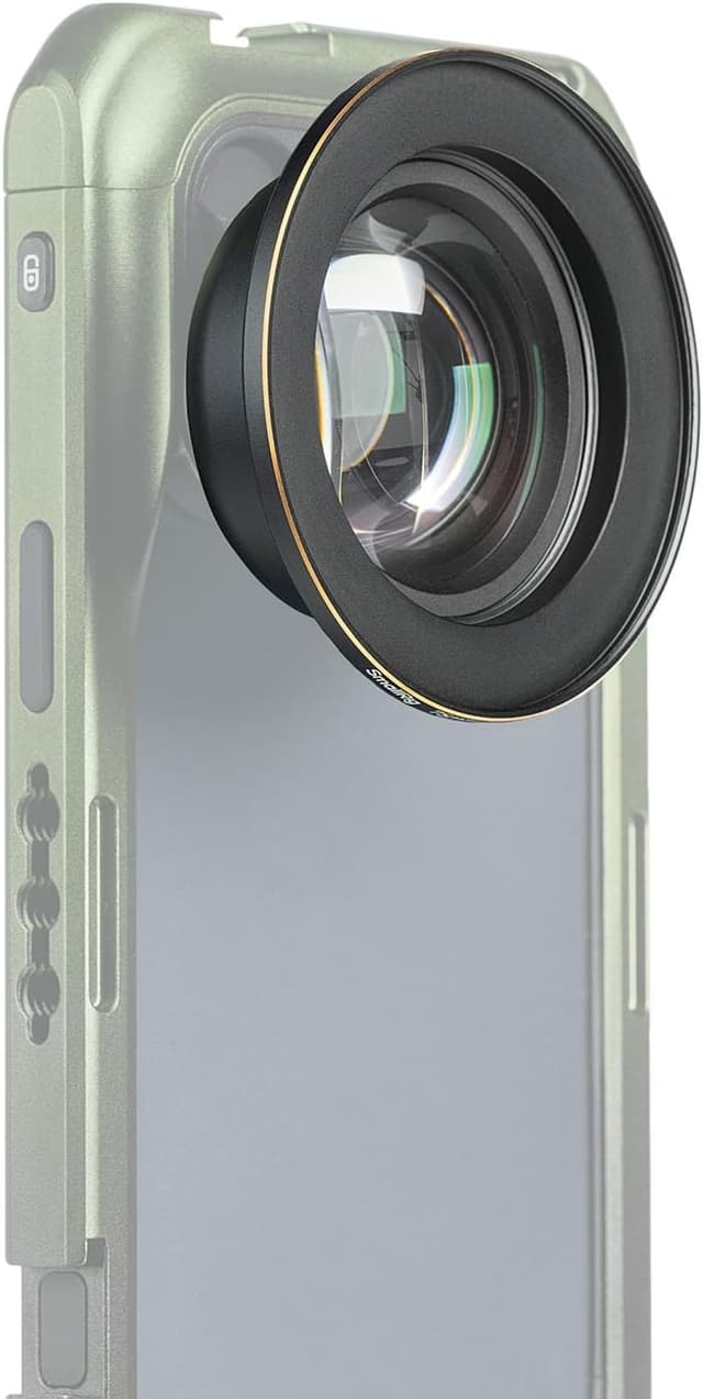 Detalle de SMALLRIG Objectif Macro Master HD 75 mm (monture en T) pour smartphone — 4588