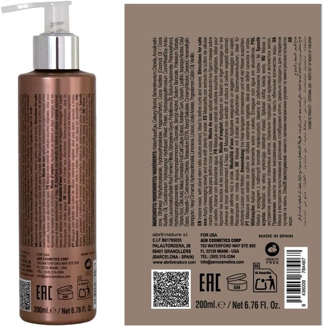 Thumbnail 6 de April et Nature Gold Lifting Mascarilla Rizos Antiencrespado 🌟