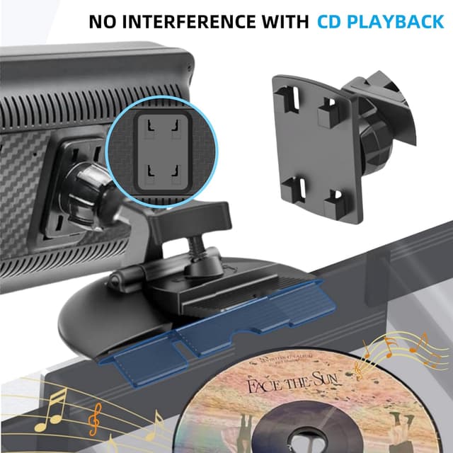 Thumbnail 6 de Epronic CD Slot Mount 17mm Ball Adapter