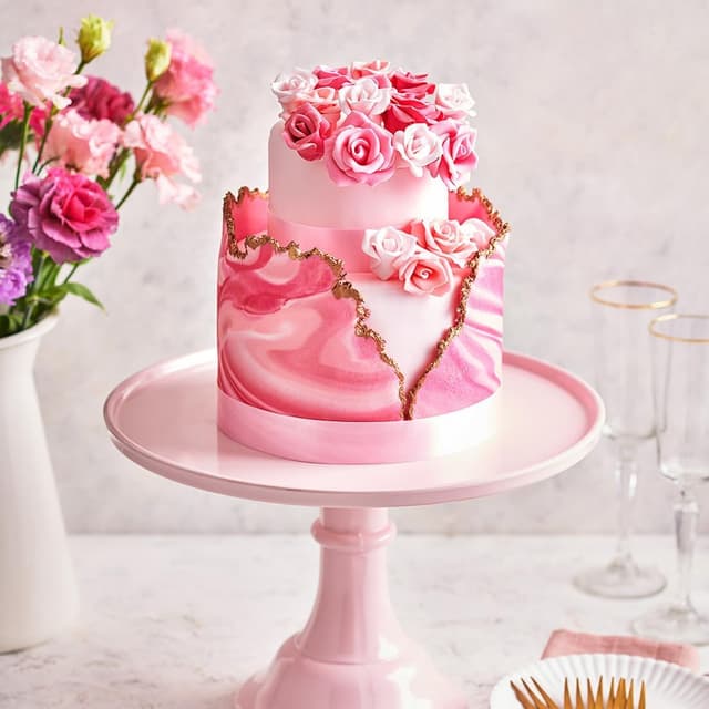 Thumbnail 3 de FunCakes Pasta de Azúcar Rosa 1 kg 🍰