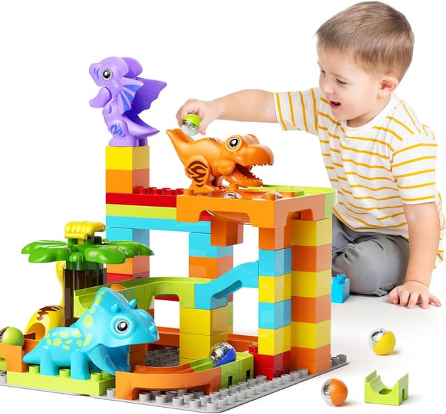 Thumbnail 6 de burgkidz Murmelbahn Bauklötze 78 Teile 🎲