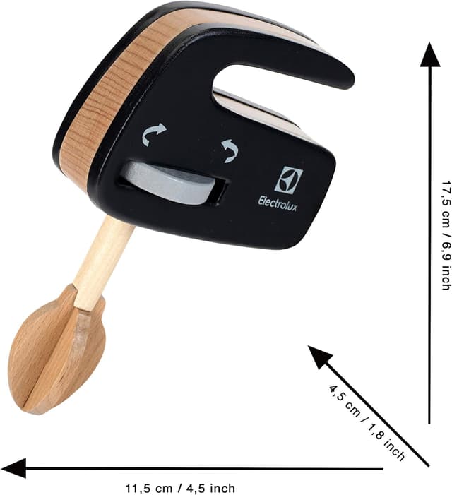 Detalle de Theo Klein Electrolux 7402 batuffatore in legno con frusta rotante per cucine giocattolo