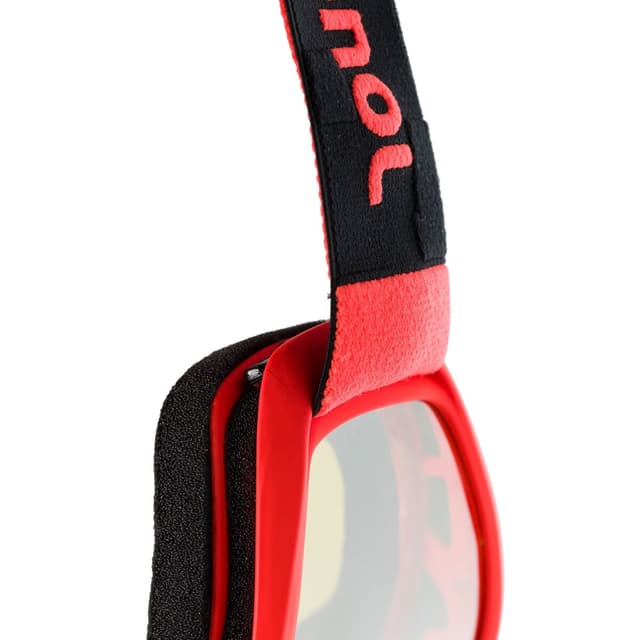 Detalle 2 de Rossignol Raffish Hero máscara de esquí y snow infantil con lentes intercambiables (6 a 12 años) Hot Red