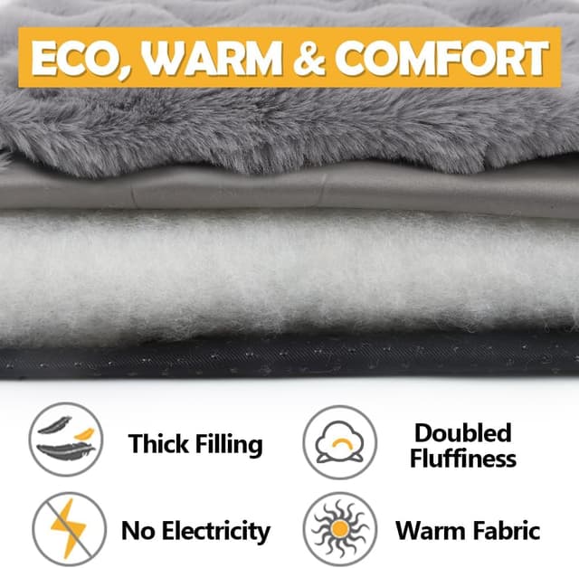 Detalle 1 de YGJT Cats Bed Pad 45x60 cm self-heating