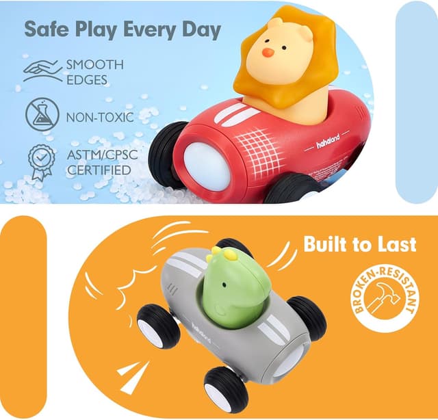 Thumbnail 4 de hahaland Baby Car Toys 3-Pack