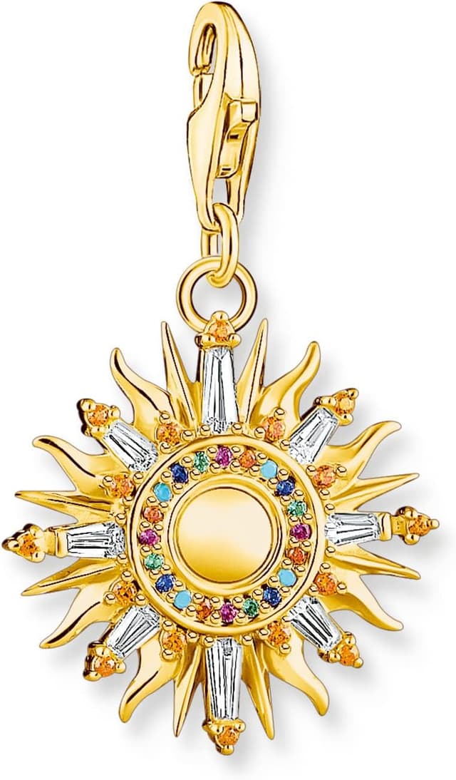 Detalle de THOMAS SABO Charm-Anhänger bunte Sonne