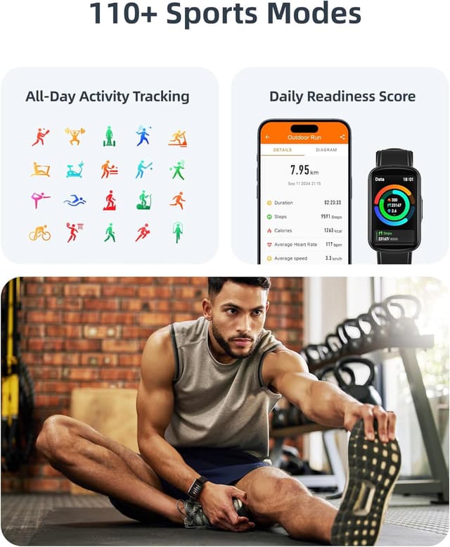 Thumbnail 2 de Parsonver Fitness Watch 1.57" Heart Rate