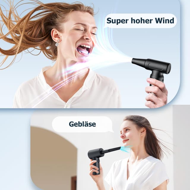 Detalle de ZARM DUST 91000 U/min Air Duster đź§ą