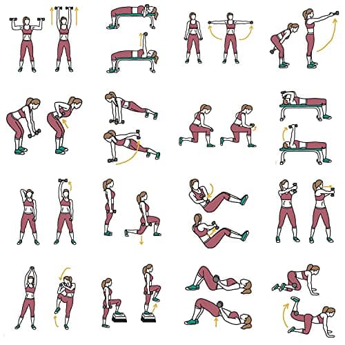 Thumbnail 7 de Yaheetech Mancuernas Ajustables 15 kg 🏋