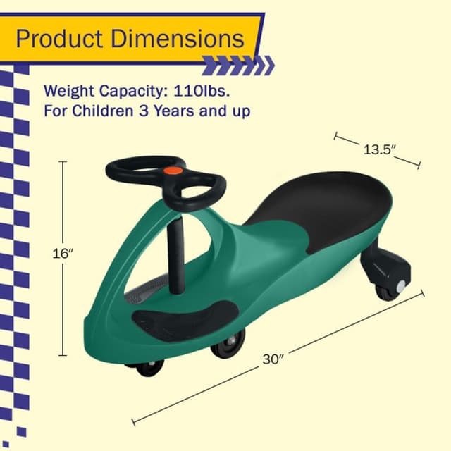 Thumbnail 5 de Wiggle Car Ride On Toy 30" for Kids