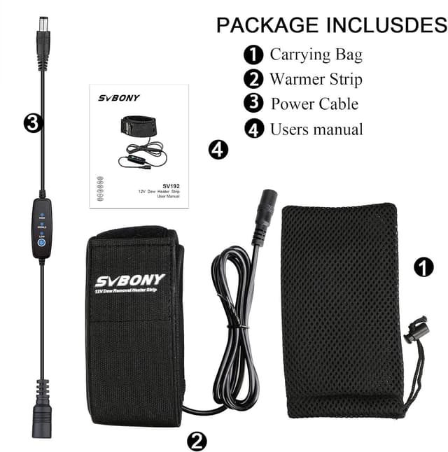 Thumbnail 6 de Svbony SV192 Objektiv Wärmer 560mm