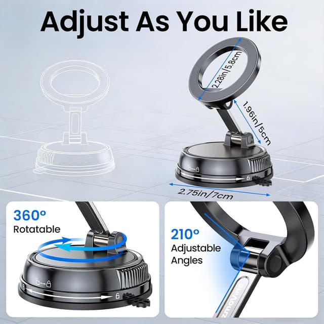 Thumbnail 6 de GizmoVine Car Phone Holder 35KG