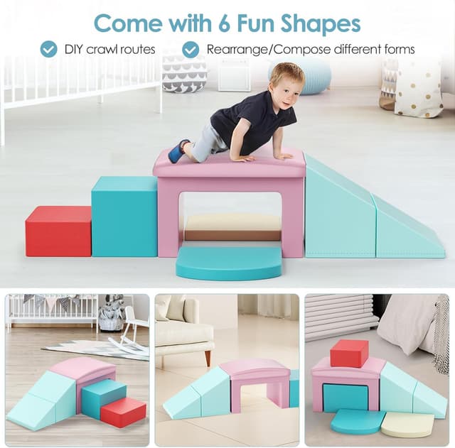 Thumbnail 5 de CUPCHID Blocchi da costruzione in schiuma 5 pezzi