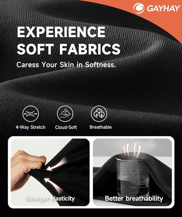 Detalle de GAYHAY High Waisted Leggings — Tummy Control