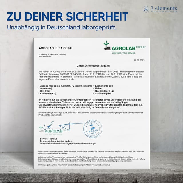 Thumbnail 6 de Elektrolyte Ohne Zucker 30 Stück 1390 mg Kalorienarm Premium Elektrolyt Pulver