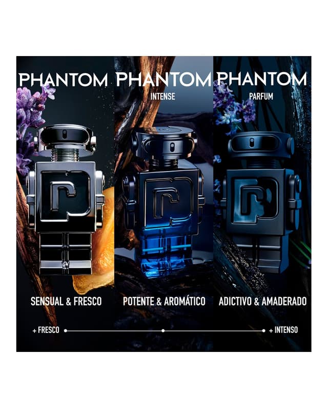 Thumbnail 3 de Rabanne Phantom Intense Eau de Parfum masculino 100 ml